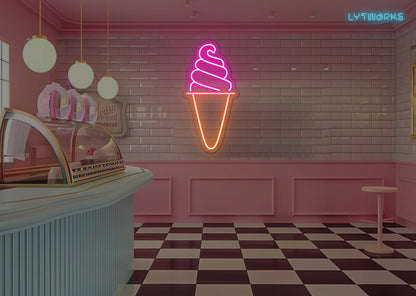 Neon Soft Serve