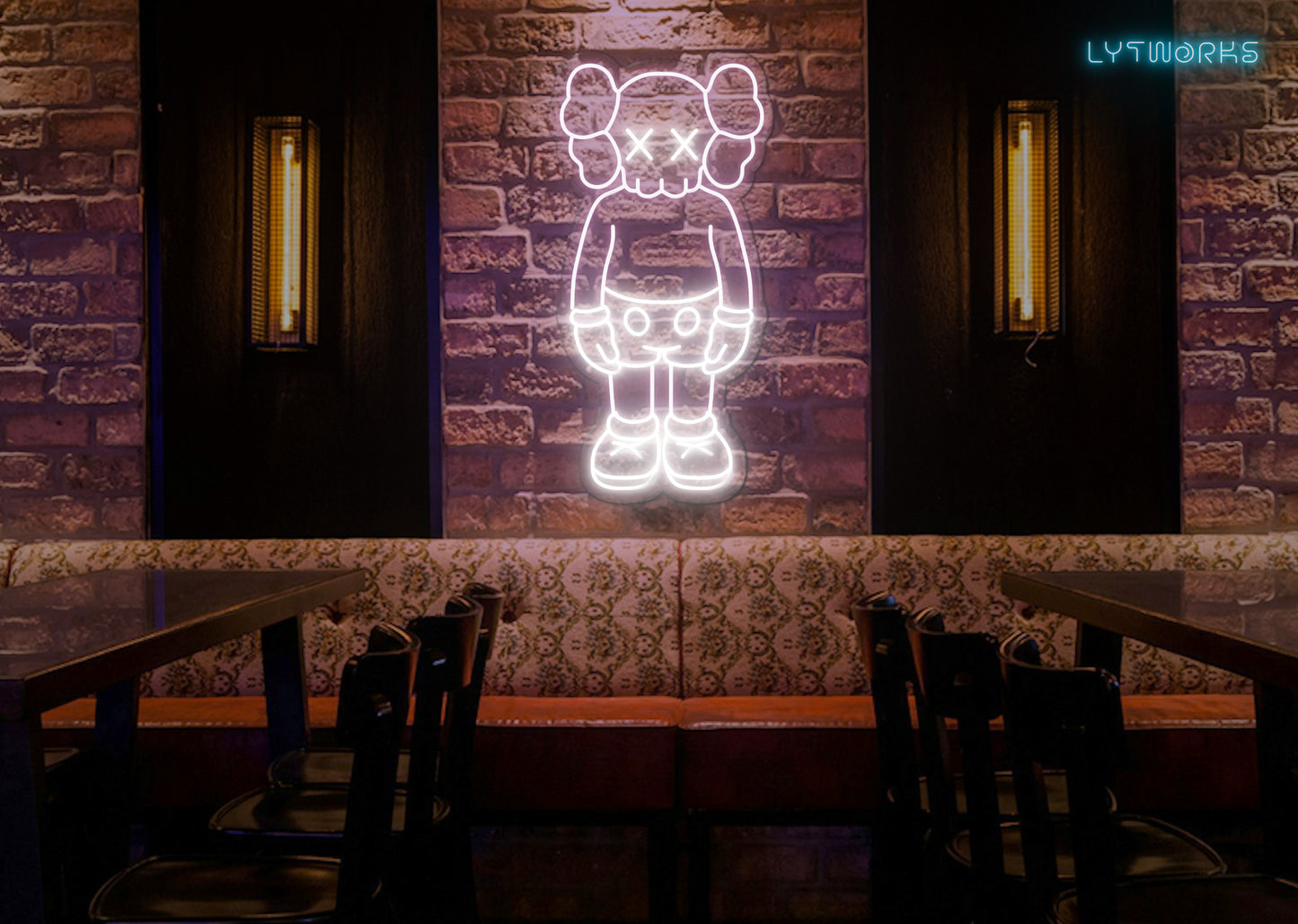 Neon KAWS Companion