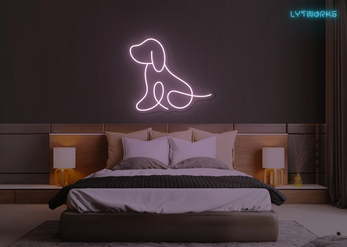 Neon Pup Art