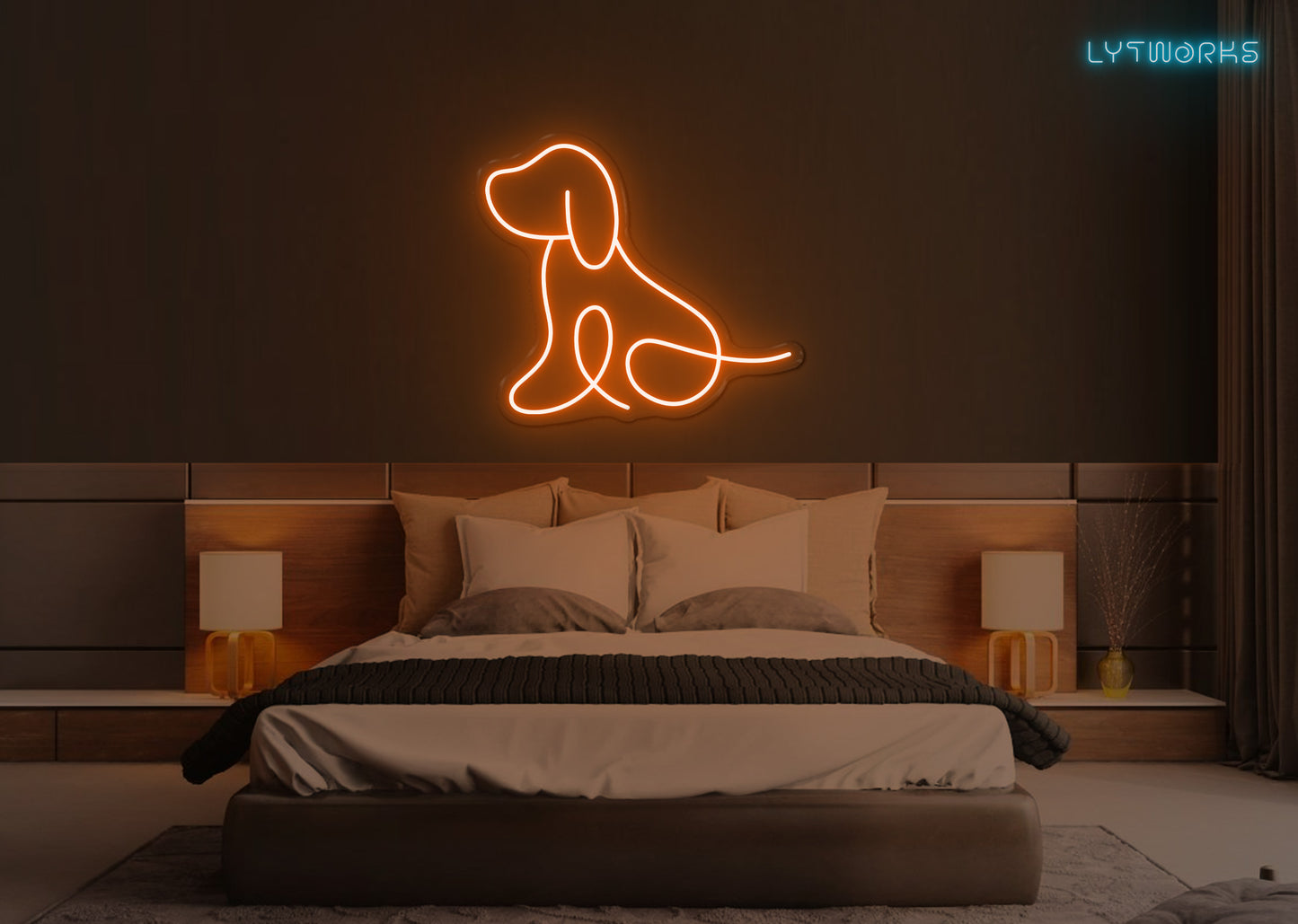 Neon Pup Art
