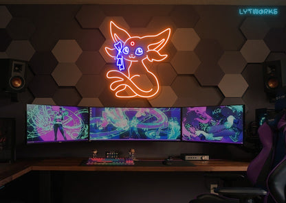 Espeon Pokemon Neon