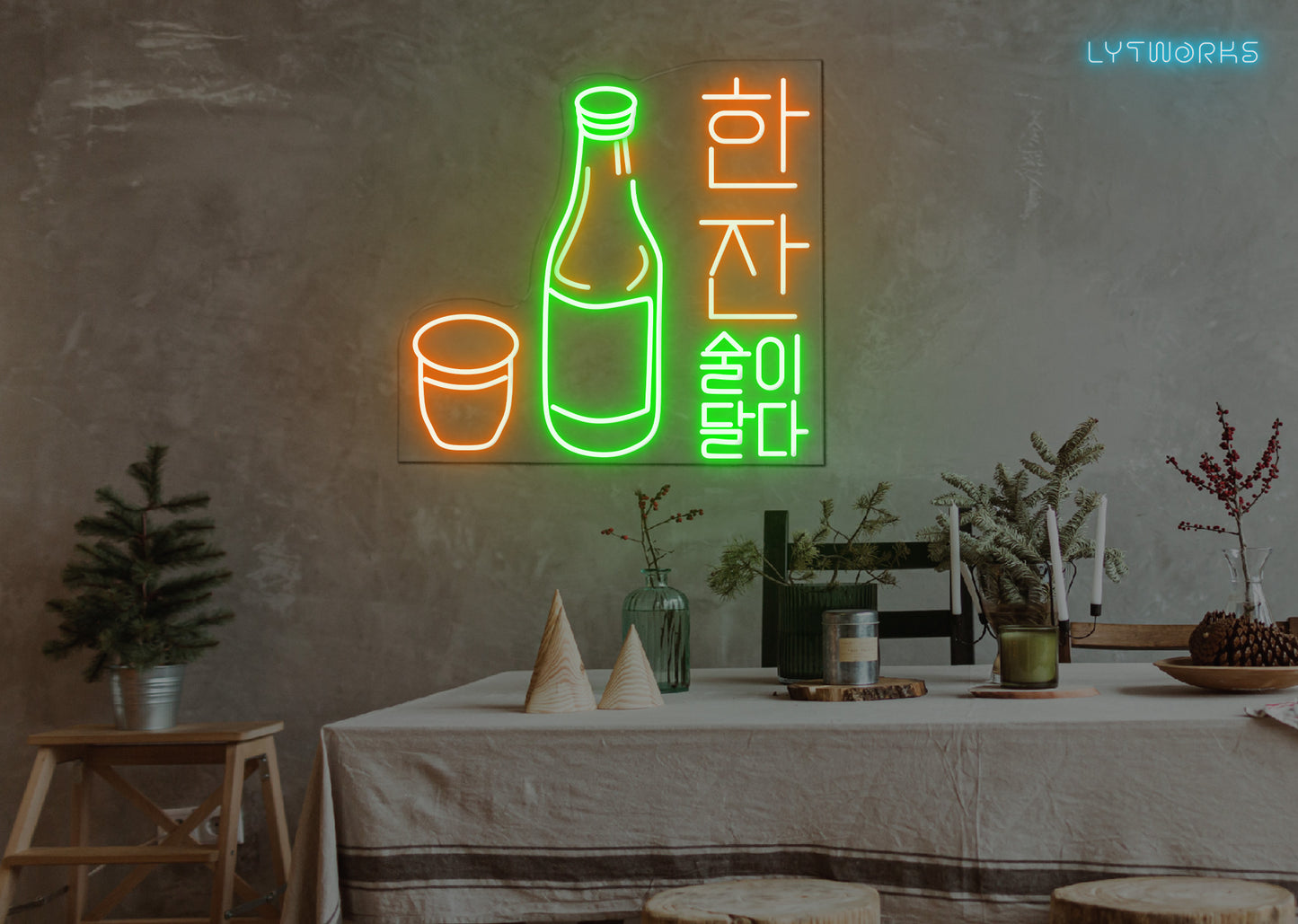 Soju Neon Sign