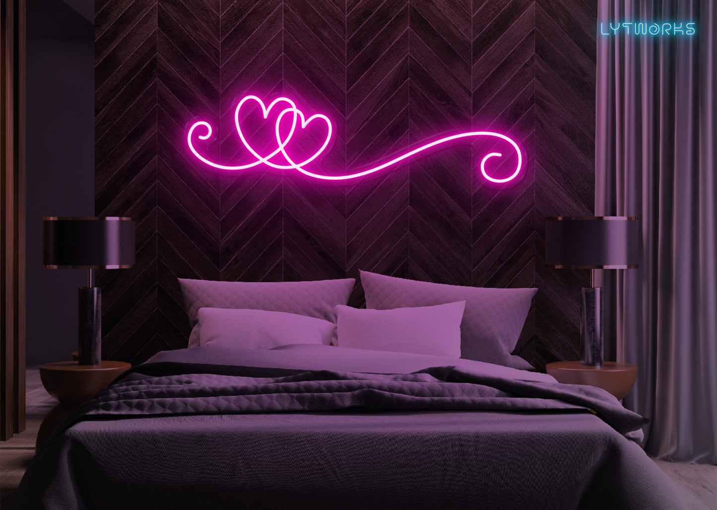 Neon Hearts