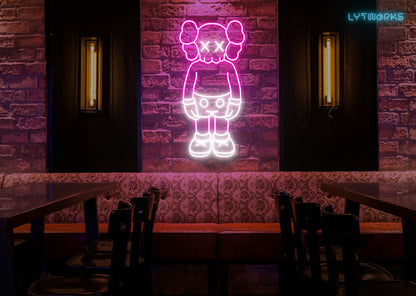 Neon KAWS Companion