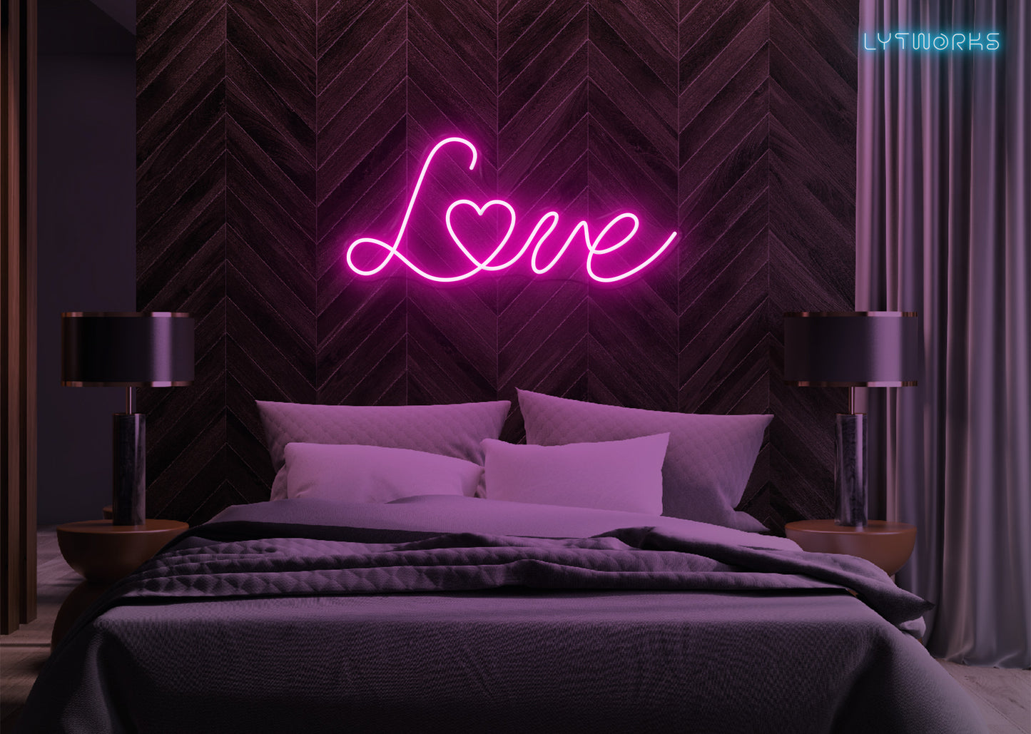 Neon Love Sign