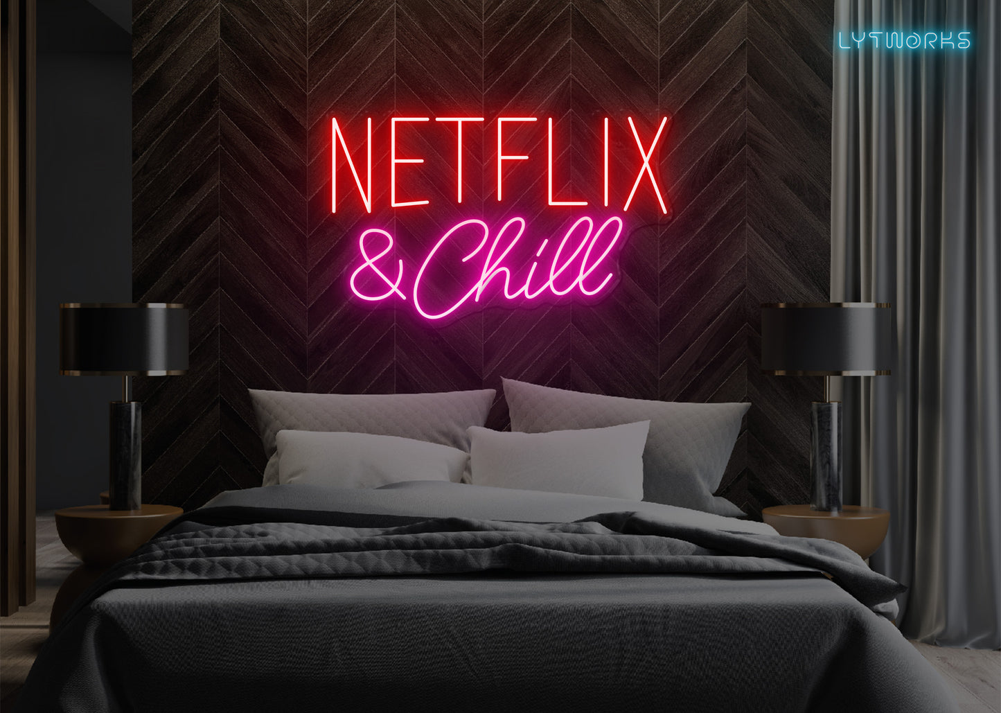 Netflix & Chill Neon