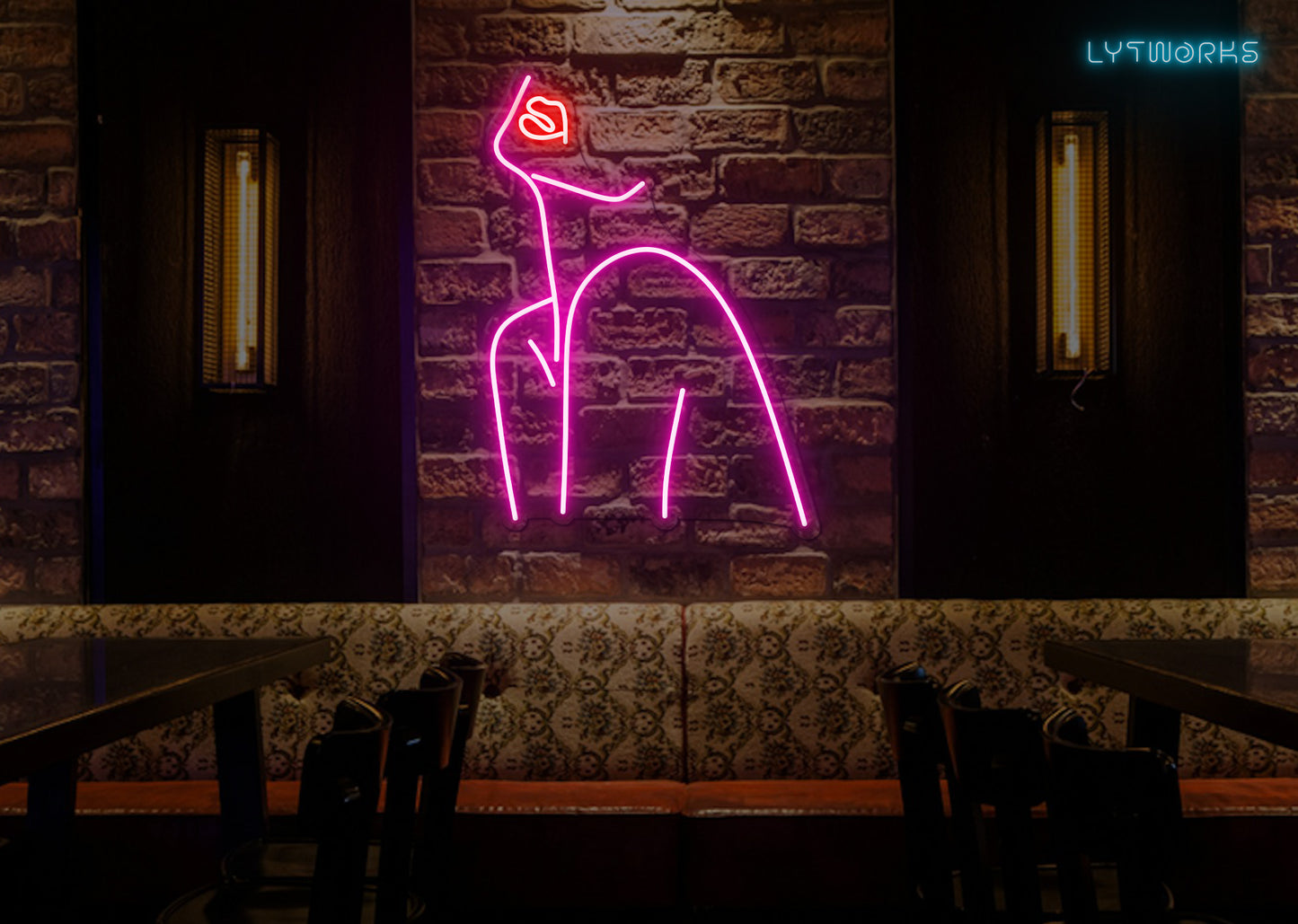 Neon Ruby Kiss