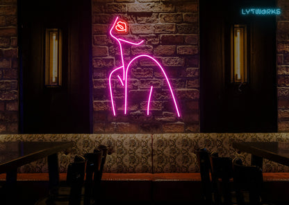 Neon Ruby Kiss