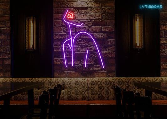 Neon Ruby Kiss