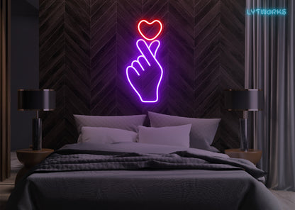 Neon Flicker of Love