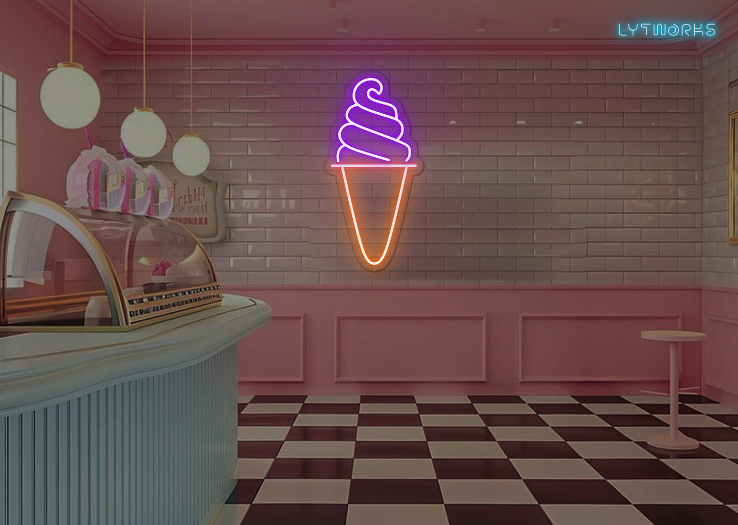 Neon Soft Serve