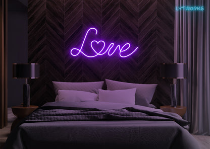 Neon Love Sign