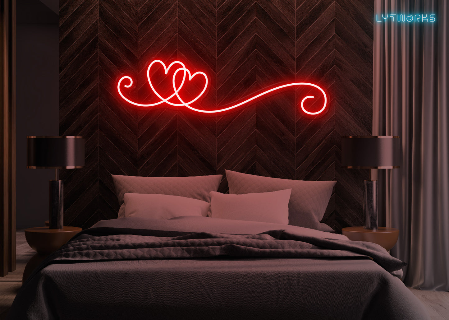 Neon Hearts