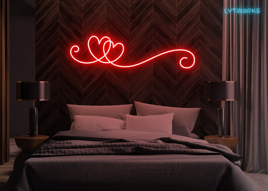 Neon Hearts