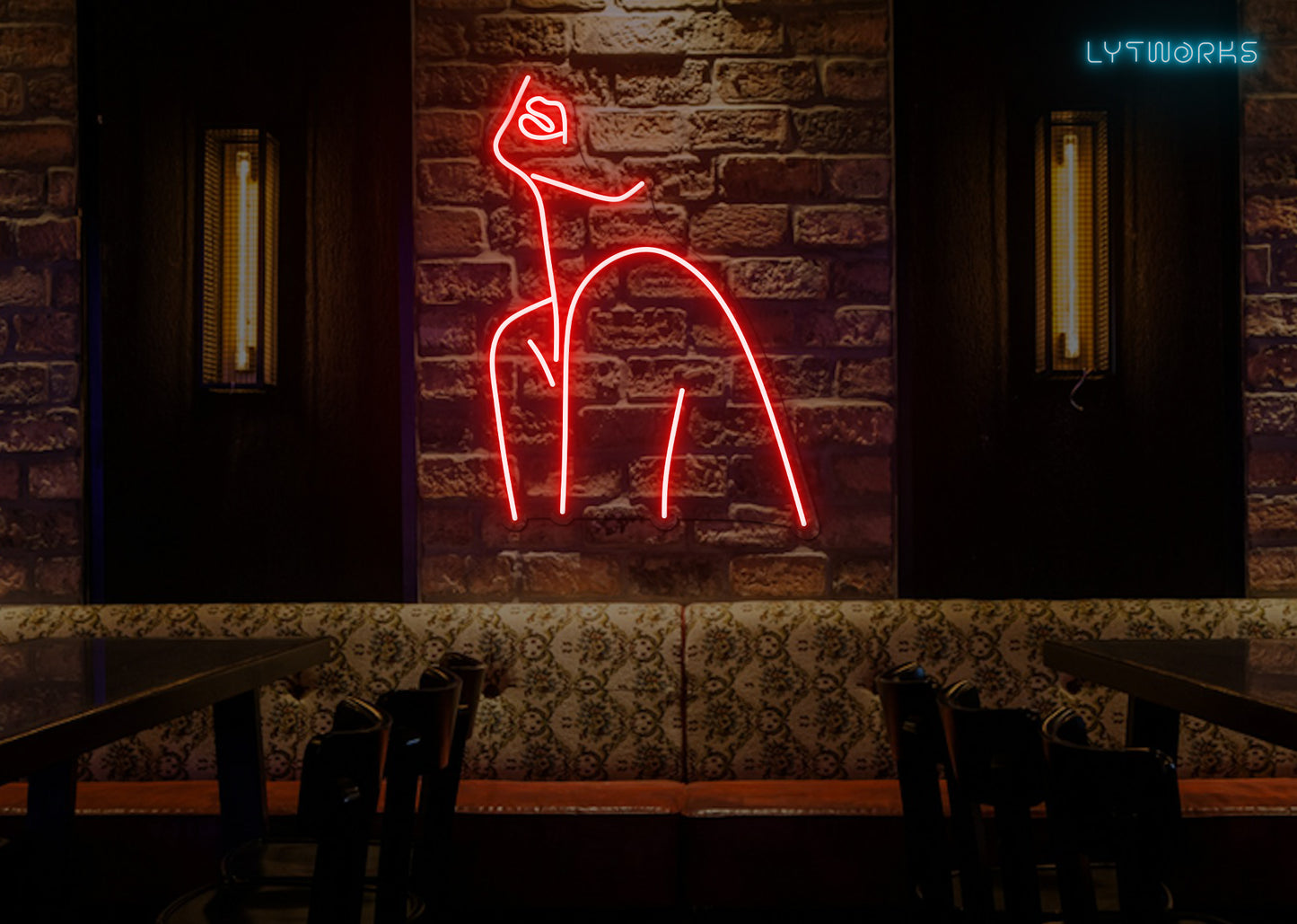 Neon Ruby Kiss