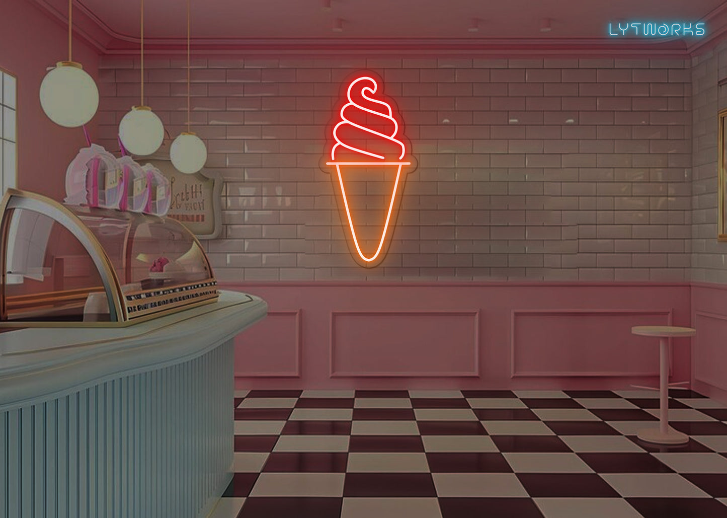 Neon Soft Serve
