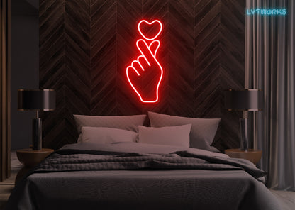 Neon Flicker of Love