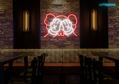 KAWS "PASSING THROUGH" Neon