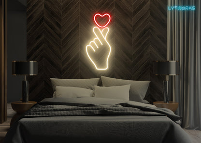 Neon Flicker of Love