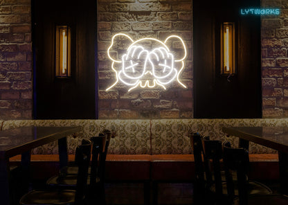 KAWS "PASSING THROUGH" Neon