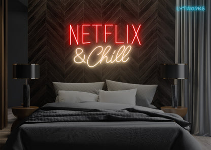 Netflix & Chill Neon