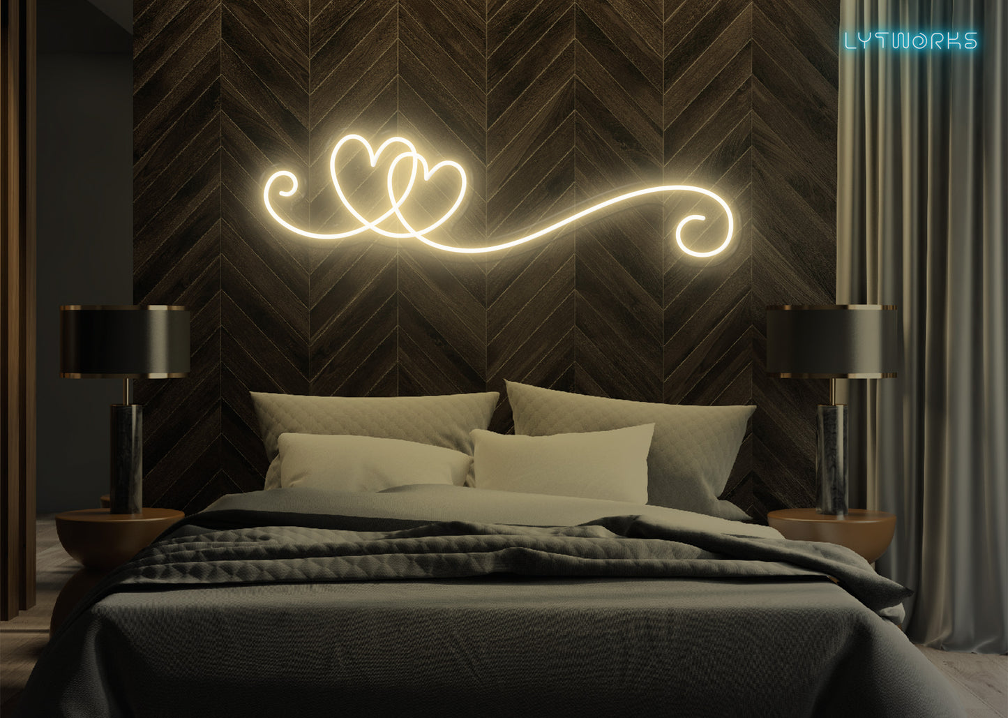 Neon Hearts
