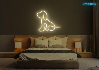 Neon Pup Art