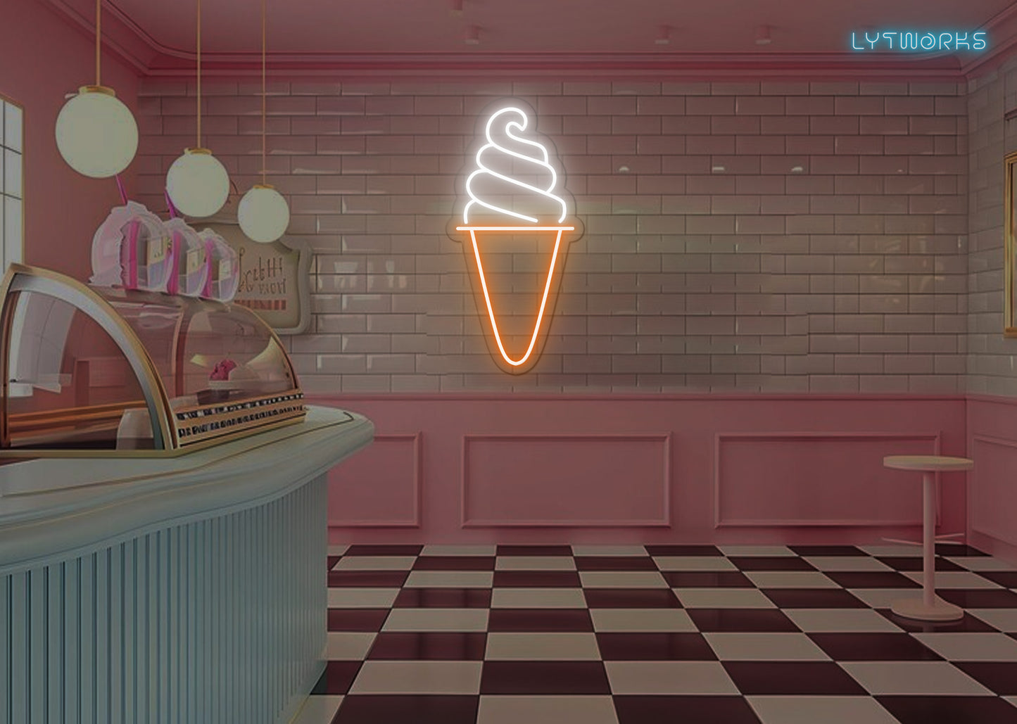 Neon Soft Serve