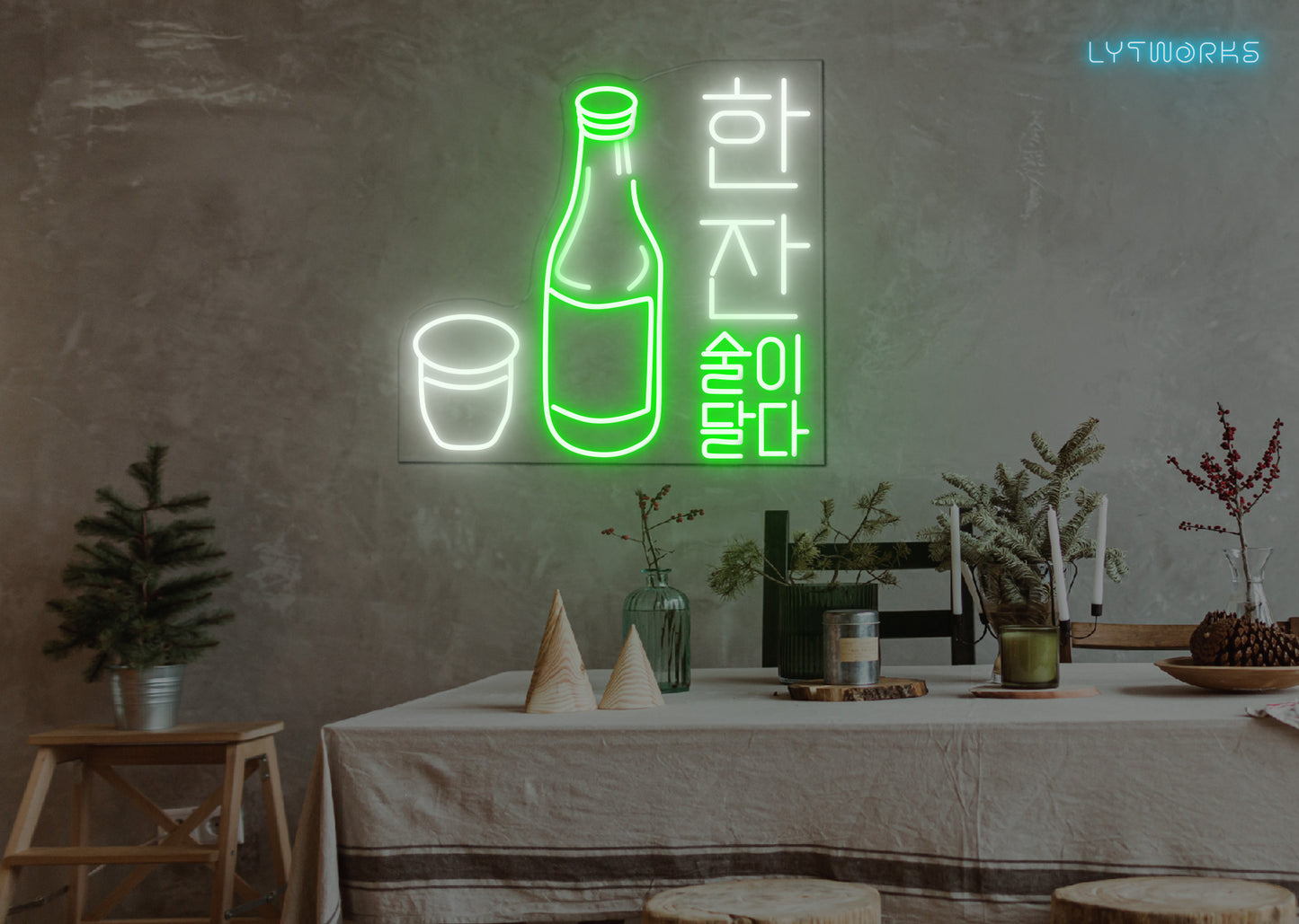 Soju Neon Sign