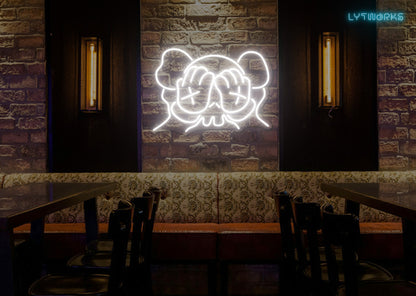 KAWS "PASSING THROUGH" Neon