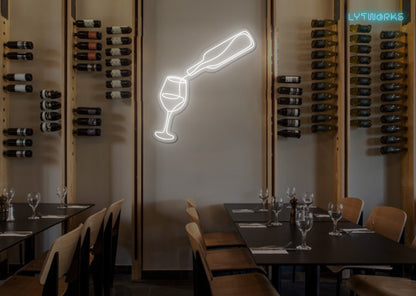 Neon Wine Time