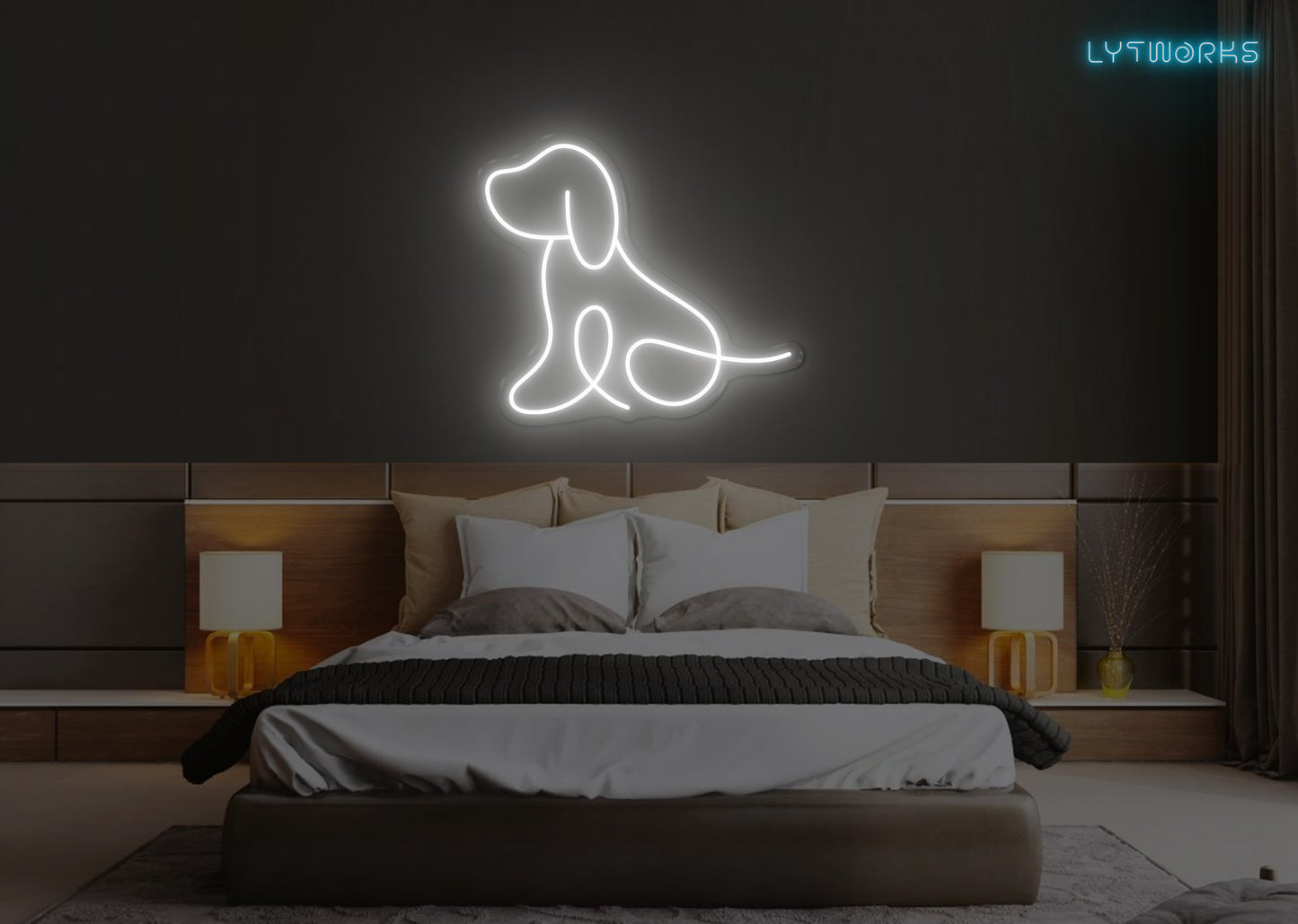 Neon Pup Art