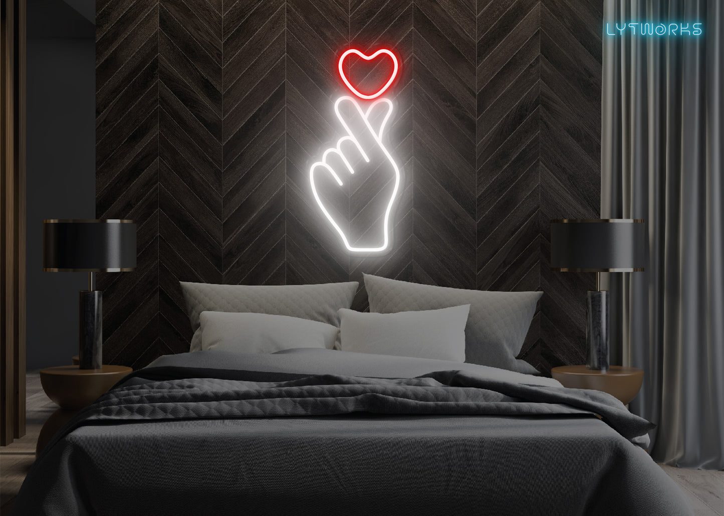 Neon Flicker of Love