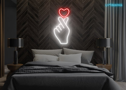 Neon Flicker of Love