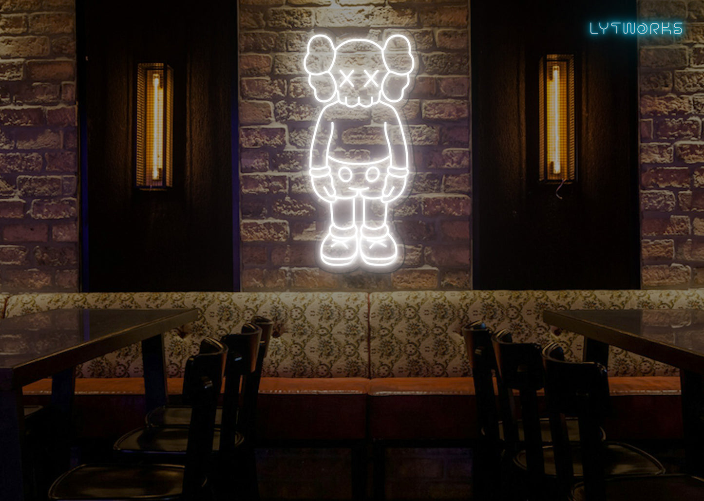 Neon KAWS Companion