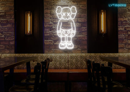 Neon KAWS Companion