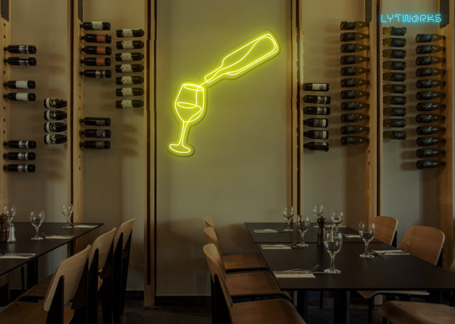 Neon Wine Time