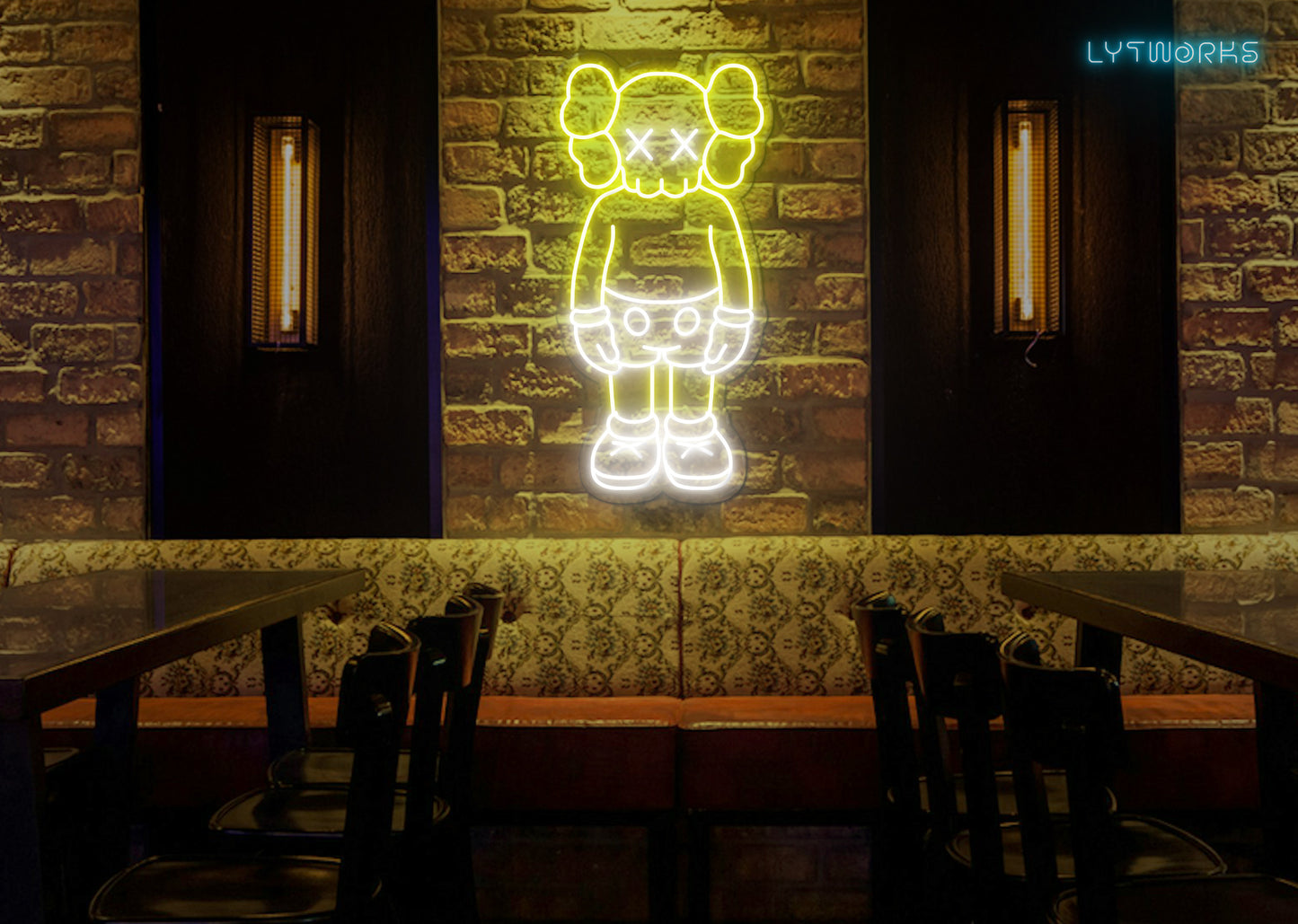 Neon KAWS Companion