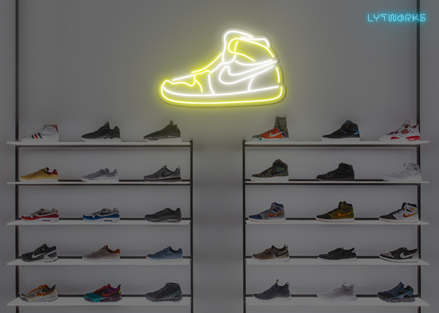 Neon Jordans